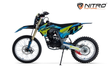 Nitro Motors 250cc Dirtbike TORNADO UX URX 21/18 Kick und E-Start